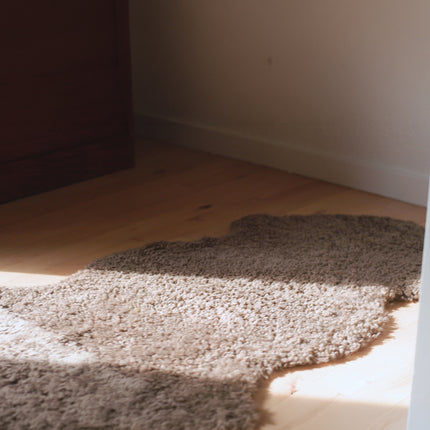 Double Sheepskin Rug | New Zealand | Short Wool curly | 170x60 cm - Nordic Sheep UK