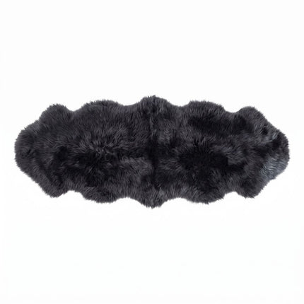 Fellvang Double Sheepskin | Long Wool | New Zealand | 160x60 cm Coal