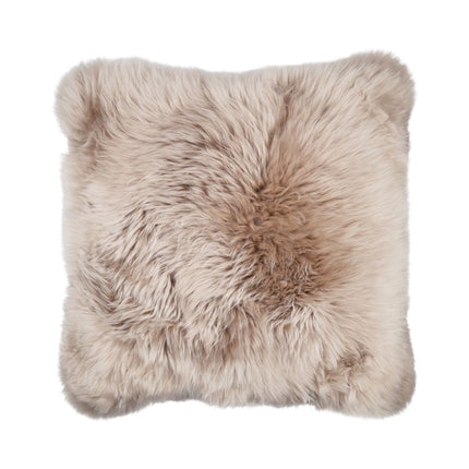 Sheepskin Cushion | Long Wool | New Zealand | 50x50 cm Dove