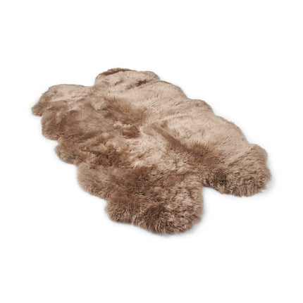 Merino Sheepskin | Long Wool | New Zealand | 170x110 cm Taupe