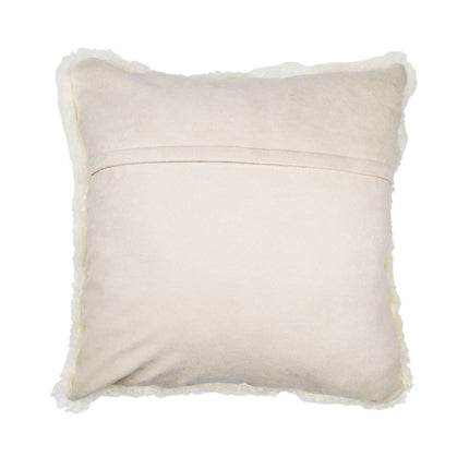 Sheepskin Cushion | Short Wool | New Zealand | 40x40 cm White