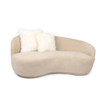 Cushion Cover | Long Wool | New Zealand | 50,5 x 50,5 cm cm Ivory