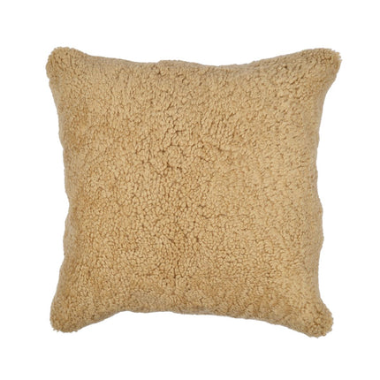 Sheepskin Cushion | Short Wool | New Zealand | 50x50 cm Honey