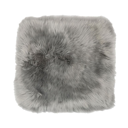 Cushion Cover | Long Wool | New Zealand | 40x40 cm Light Grey