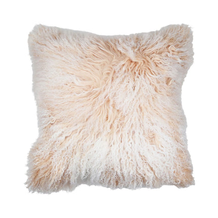 Sheepskin Cushion | Tibet | 50x50 cm Arctic Sunrise