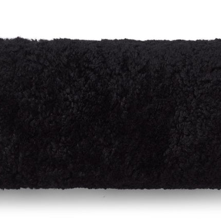 Bolster Cushion | 20x52cm | New Zealand Sheepskin Black