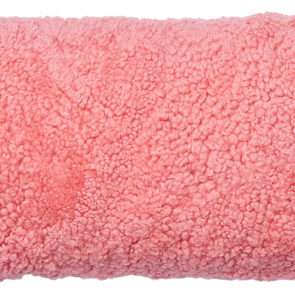 Short-Wool Cushion | Doublesided | 30x60 cm Coral Lantana