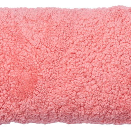 Short-Wool Cushion | Doublesided | 30x60 cm Coral Lantana