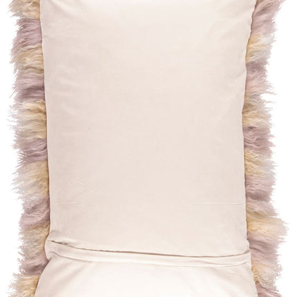 Curly Cashmere Cushion | 40x40 cm Arctic Sunrise/Dove