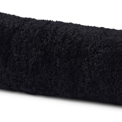 Bolster Cushion | 20x52cm | New Zealand Sheepskin Black