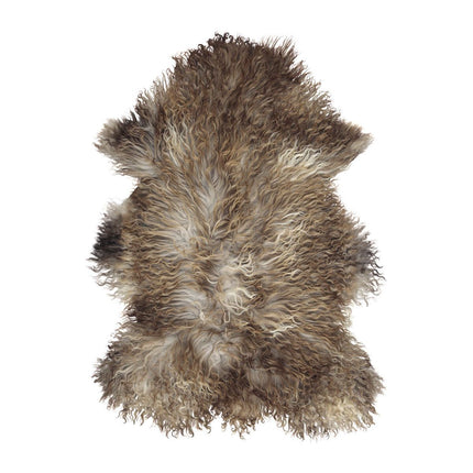Sheepskin Computer Sleeve | 36x28 cm Grey Beige