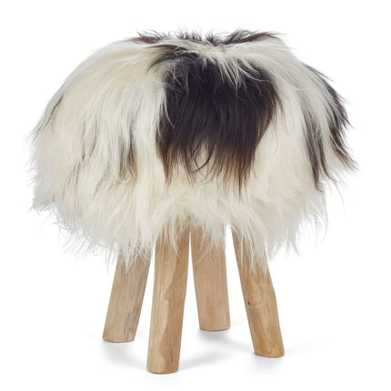 Long-Wool Stool Cover	| Icelandic Sheepskin