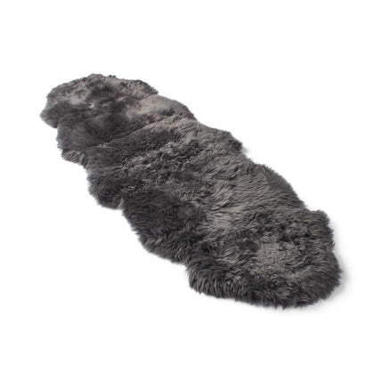 Merino Sheepskin | Long Wool | New Zealand |  170x60 cm Steel