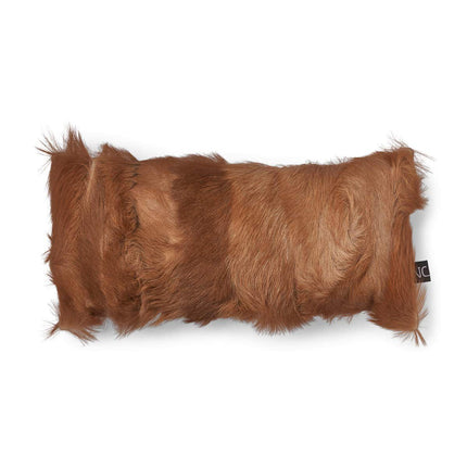 Goat skin Cushion Short Wool | | 28x56 cm