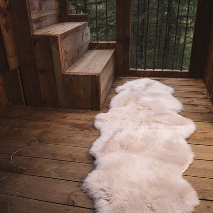 Merino Sheepskin | Long Wool | New Zealand | 160x60 cm Linen