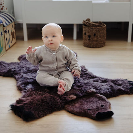 Bear Rug | New Zealand | 130x80 cm Brown