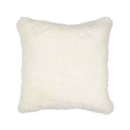 Sheepskin Cushion | Short Wool | New Zealand | 40x40 cm White