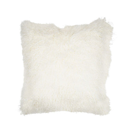 Sheepskin Cushion | Tibet | 50x50 cm Snow White