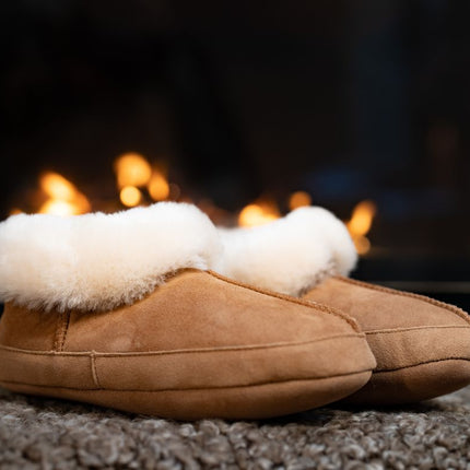 Soft Sole Slipper Chestnut