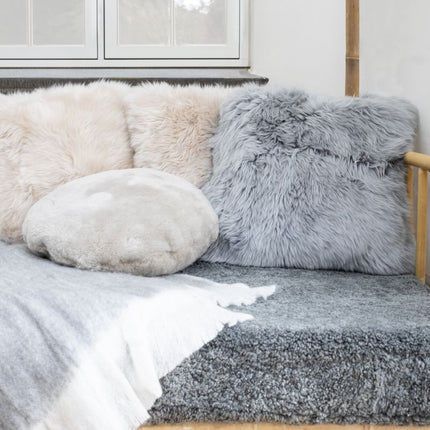 Long-Wool Cushion | New Zealand Sheepskin | 35x35 cm