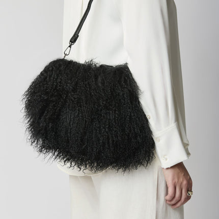 Jasmin Muff Bag Leather Brown
