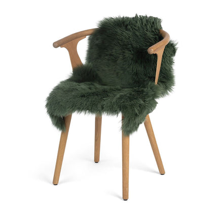 Merino Sheepskin Dyed | New Zealand | approx. 90x60 cm Green