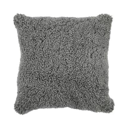 Sheepskin Cushion | Short Wool | New Zealand | 40x40 cm Scandinavia Light Grey