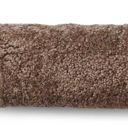 Bolster Cushion | 20x52cm | New Zealand Sheepskin Taupe