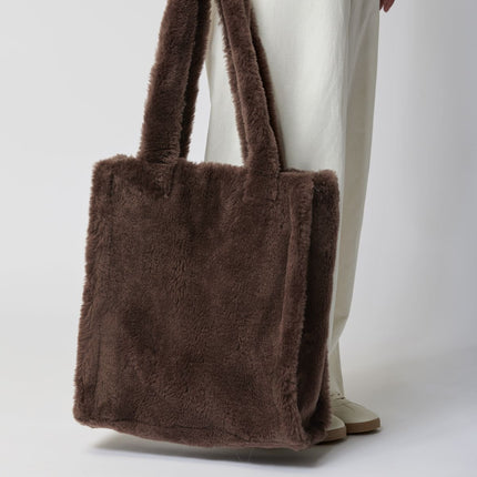 Maxi Glory Shopper Leather Brown