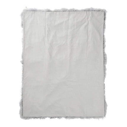 Throw of Curly Sheepskin |140x180 cm Light Grey