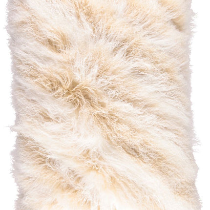 Curly Cashmere Cushion | 40x40 cm Arctic Sunrise/Ivory