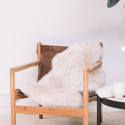 Merino Sheepskin Dyed | New Zealand | approx. 90x60 cm Beige