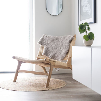 Merino Sheepskin | Short Wool | approx. 90x60 cm Ivory