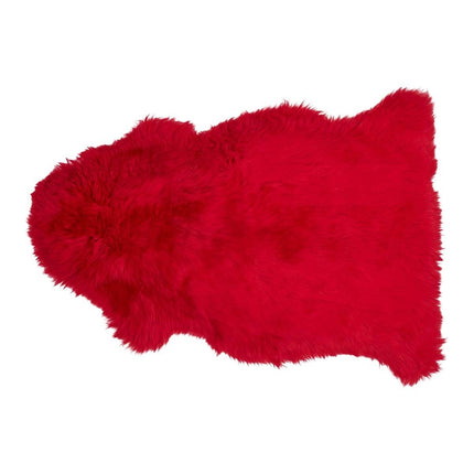 Merino Sheepskin Dyed | New Zealand | approx. 90x60 cm Red Serie