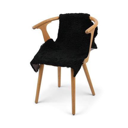 New Zealand Sheepskin | Short Wool | 90x60 cm Black