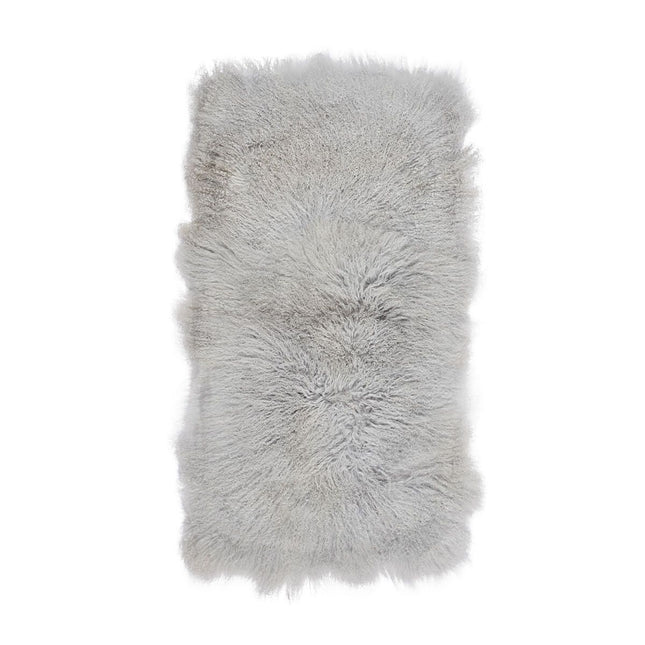 Plaid of Curly Mongolian Sheepskin | 60x120 cm