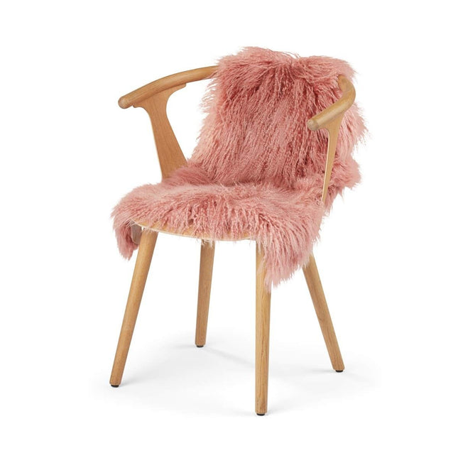 Tibetan Sheepskin | Approx. 85x60 cm Rosa