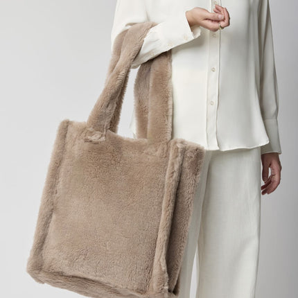 Maxi Glory Shopper Leather Brown