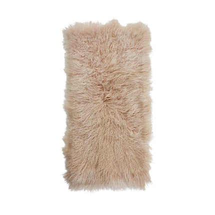 Plaid of Curly Sheepskin | Tibet | 60x120 cm