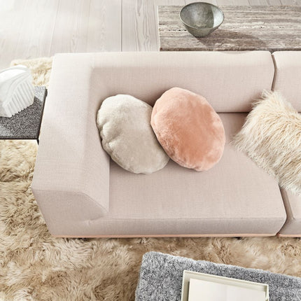 Curly Cashmere Cushion | 40x40 cm Arctic Sunrise