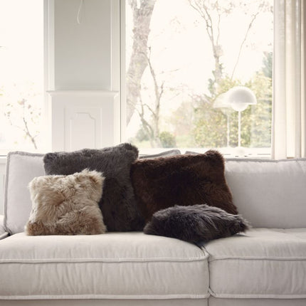 Long-Wool Cushion | New Zealand Sheepskin | 35x35 cm