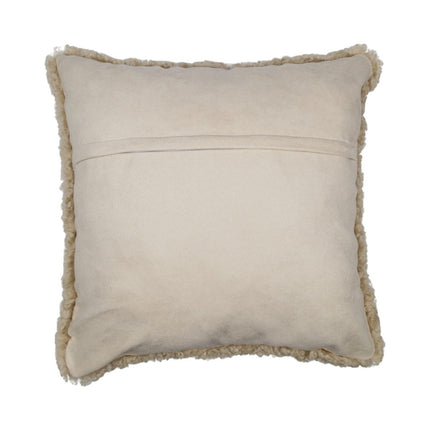 Sheepskin Cushion | Short Wool | New Zealand | 40x40 cm Moon Light