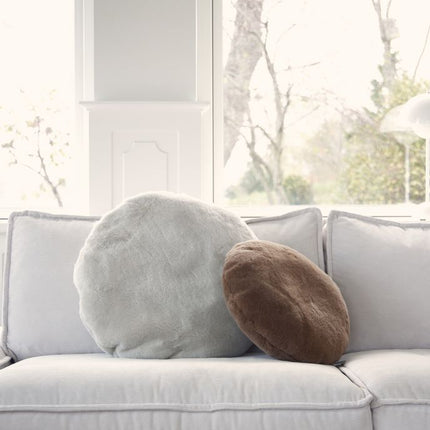 Curly Cashmere Cushion | 40x40 cm Grey Sand