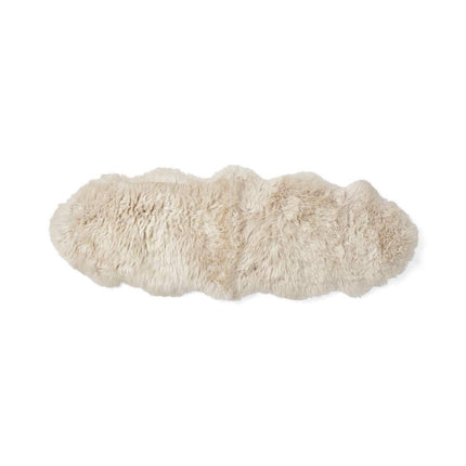 Merino Sheepskin | Long Wool | New Zealand |  170x60 cm Linen