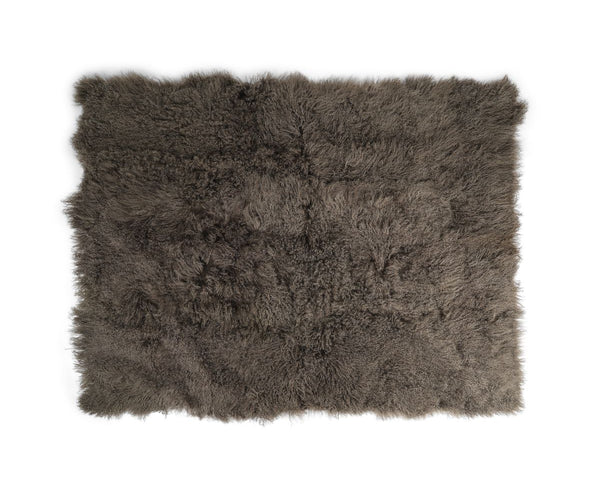 Throw Curly Mongolian Sheepskin 140x180 cm