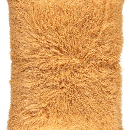 Curly Cashmere Cushion | 40x40 cm Imperial Yellow