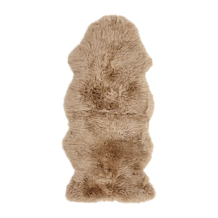 Merino Sheepskin | Long Hair | 135x60 cm Taupe