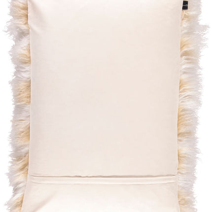 Curly Cashmere Cushion | 40x40 cm Arctic Sunrise/Ivory