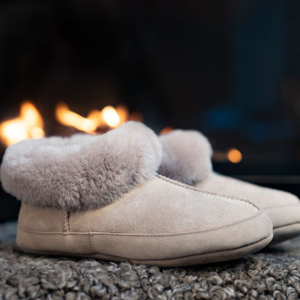Soft Sole Slipper Light Grey
