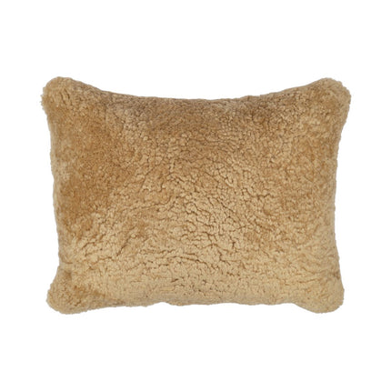 Sheepskin Cushion | Short Wool | New Zealand | 35x45 cm Honey